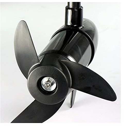 Trolling Motor,Outboard Motor, Inflatable Boat Electric Motor Portable Electric Model, Black, Without Battery for Kayak, Inflatable Fishing Boats