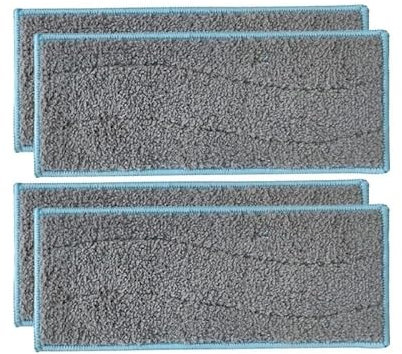 MNUHGYHD Lingettes de Nettoyage lavables for aspirateur Robot IRO-bot Bra-ava Jet M6, Accessoires de Rechange(4PCS)