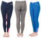 PFIFF 102604 Reithose „Zahra“ Kinder Grip Vollbesatz, blau-pink 42