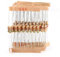 1000pcs Resistors Kit 1/2 Watt Carbon Film Widerstände 1-10M Ohm 100 Werte Widerstand Sortiert 5% Toleranz Widerstände Sortiment Elektronische Widerstandskomponenten