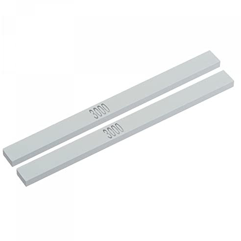 sourcing map Schleifsteine 3000er Körnung Grün Siliziumkarbid Polierstein Schleifstein 2 Stück