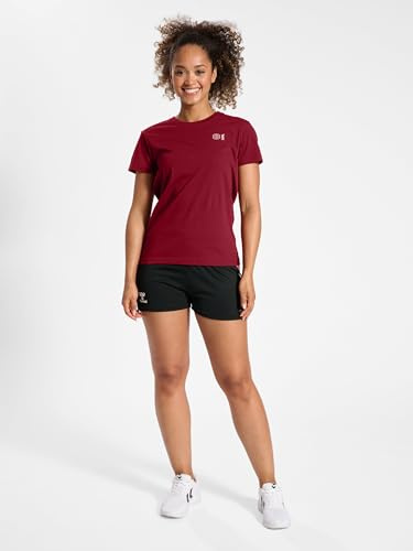 Hummel Damen Hmlcourt Cotton T-Shirt S/S Damen T-Shirt