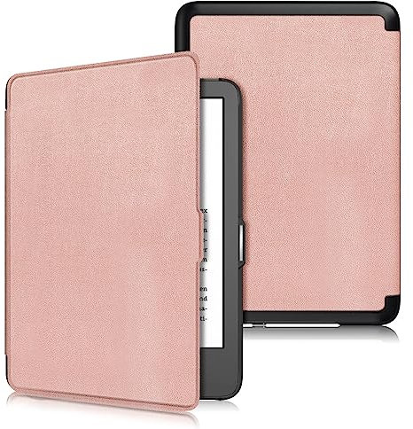 Flyorigin Étui pour Kindle Voyage (sorti en 2014) Étui en Cuir PU pour Kindle Voyage Coque Smart Sleep/Wake Housse de Protection