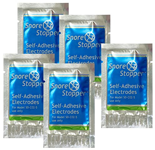 Sunydog 5-teiliges selbstklebendes Elektroden-Ersatzpad für den intelligenten Schnarchstopper Infrarotstrahl erkennt das Armband