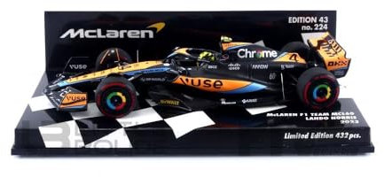 Minichamps 537234304 - McLaren MCL60 Lando Norris Bahrain GP 2023 - maßstab 1/43 - Modellauto