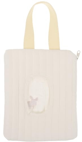 Abaodam Baby-Feuchttuchspender Tragbare Tasche Osterhase Kaninchen Bestickte Tasche Wiederverwendbarer Reise-Feuchttuchbehälter Feuchttuch-Tragetasche Halter Für Reisen