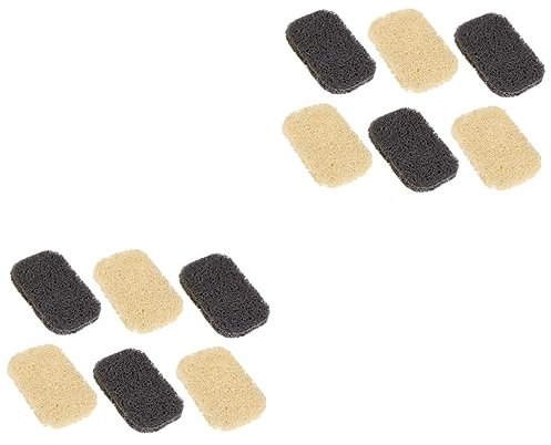 IMIKEYA 12piezas Soporte Antideslizante para Jabón De PVC Jabonera Drenaje para Baño y Cocina Almacenamiento De Jabón Color Aleatorio