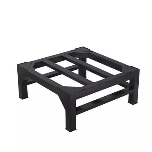 Soporte Lavadora Secadora con 4 Patas Acolchadas, Plataforma Carga 300KG, Ancho 40-60cm, Altura 15-40cm Base con Pies Adecuado para Frigorífico, Lavadora, Electrodomésticos, Negro