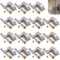 15 unidades de luz LED con bisagras, luz LED con sensor de bisagra, luz universal para armario, bisagra, luz para el hogar, cocina, iluminación de armario, hogar, cocina (blanco)