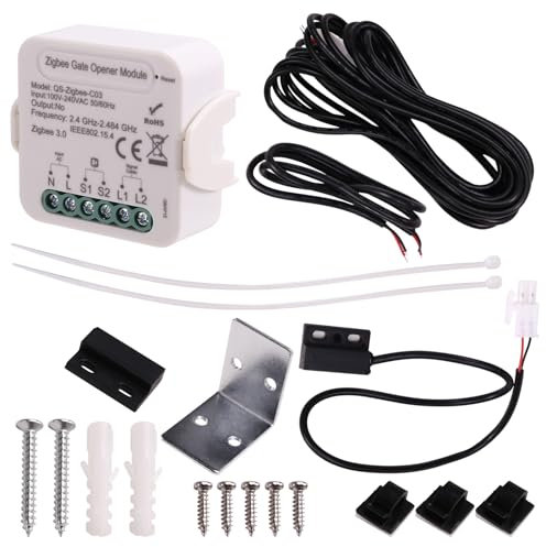 Mcclellanty Tuya Smart Gate Door Opener Module Zigbee Gate Door Controller Module Garage Door Switch