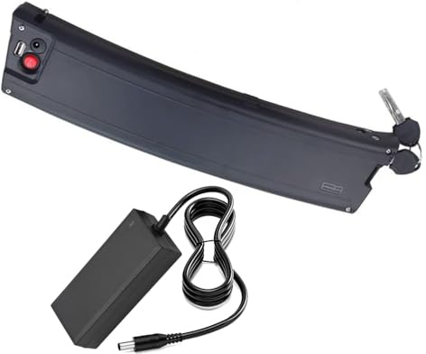 WSDAV Batteria per e-Bike 24V 10Ah 12.8Ah 14Ah Batteria al Litio 36V 7.8Ah 8.7Ah 10.5Ah Batterie di Forma Curva con Caricabatterie,24v10ah