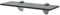 vidaXL Wand Regal Glasregal Glasboden Glasablage Badregal Schwarz 30x20 cm 8 mm
