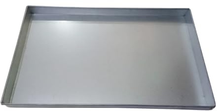 EUROTINS Rectangle Focaccia Baking Tray Cake Tin 14 x 10” Birthday, Anniversary Wedding Oblong Pan Mould (36 x 25 cm) - 5.08 cm deep