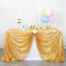 ShinyBeauty Pailletten-Tischdecke, rechteckig, 127 x 183 cm, glänzend, goldfarben