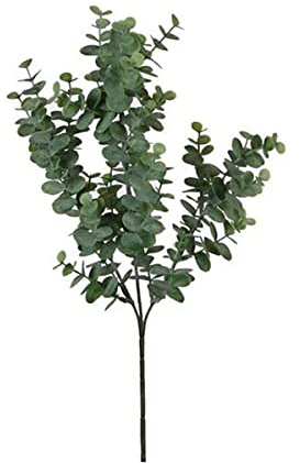 Mica decorations Eucalyptus Gruen - l65cm