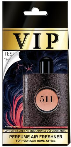 VIP Pack of 5 | Premium Car Scents - Long-Lasting Air Fresheners for Car, Home, and Office - Luxurious Fragrances Inspired by Top Perfume Houses