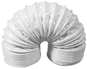 Utiz Universal Extra Strong Vent Hose Exhaust Pipe Compatible with Hotpoint Indesit Creda Tumble Dryers 4 inch x 2.5m