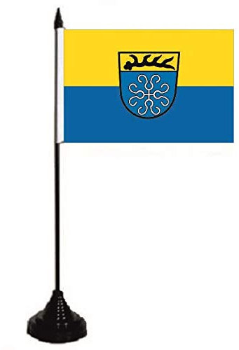 Tischflagge Kirchheim unter Teck Fahne Flagge Tischfahne 10 x 15 cm