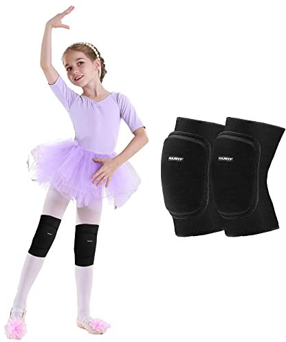 EULANT Rodilleras Voleibol para Niño/Adulto,Suave Rodilleras Baile Mujer,Rodilla Protector Futbol Sala Portero,Rodilleras Deportivas para Baloncesto Voley Danza Patinaje Gimnasia Ritmica Esquí,S