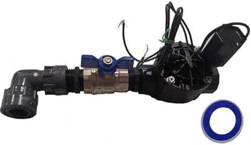 Sistema de Riego Automático para jardin de 1 zona con Electroválvula Rain Bird HV 1 24v. Uso con Programadores Eléctricos
