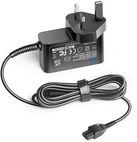 KFD AC/DC Power Adapter Cord for Kärcher FC 5 FC 7 Cordless Hard Floor Cleaner VC6 Karcher Premium Vacuum Hoover 61950690 10554020 10557310 Replacement Charger UK Plug Battery Charger Power Supply