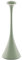 SIGOR Nudrop - Dimmbare LED Akku-Tischleuchte Indoor & Outdoor, IP54 spritzwassergeschützt, Höhe 29,2 cm, aufladbar mit Easy-Connect, 12 h Leuchtdauer, salbeigrün