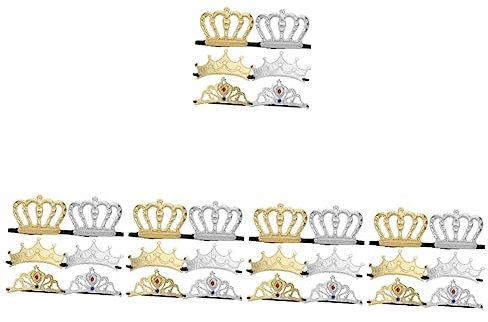 BESPORTBLE 30stücke Teiliges Mädchen Krone Klassische Prinzessinnen Krone Für Geburtstagsfeiern Cosplay Und Bühnenauftritte Leicht Und Zu Tragen Dekoration Für Mädchen