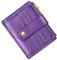 BTNEEU Porta Carte di Credito in Pelle RFID Blocco Portafoglio Sottile con Portamonete, Porta Carte di Credito con Cerniera, Portamonete Donna Piccolo Portafoglio Uomo Slim con 9 Slot Schede