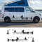 RWRAPS Autoaufkleber Leuchtturm Angeln Grafiken Vinyl Aufkleber, passend für VW Transporter Bus T4 T5 T6 Caravelle Zubehör