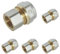 SOMATHERM FOR YOU - / 3717-16-12 - Compressione dritto accoppiamento per il tubo multistrato Ø16 - Femmina 12/17 (3/8 '') (Confezione da 5)