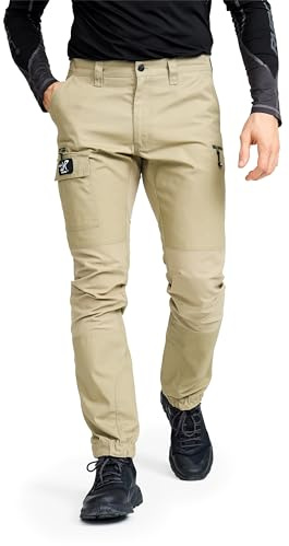 RevolutionRace Herren Nordwand Pants, Hose zum Wandern und für viele Outdoor-Aktivitäten, Khaki, S