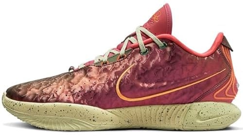 Nike Lebron XXI Herren Basketballschuhe (FN0708-800, Ember Glow/Campfire Orange/Dark Russet/Elemental Gold), Ember Glow/Campfire Orange/Dark Russet/Elemental Gold, 44 EU
