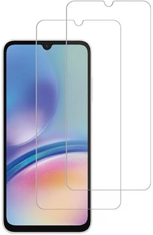HQ-CLOUD LOT DE 2 Verre Trempé Pour Samsung Galaxy A05/ A05S 5G.Film de Protection d'écran Transparent - Anti Rayures - Ultra Résistant Dureté 9H
