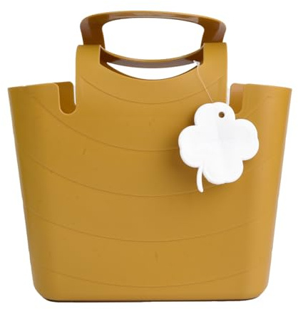 Reusable Tote Shopping Carry All Bag Basket Bucket Travel Foldable Shopping Bags Plastic Large Handles Strong Multipurpose for Laundry Beach Storage Flexible