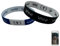 IKOPFLN 2 Stück Bibelarmbänder (blau-weißes Spiel + schwarz-weißes Spiel) + 1 Stück Gebrauchsanweisung. Bibelvers Armband, christliche Armband, tragbare Bibel Armband, christliche Geschenk