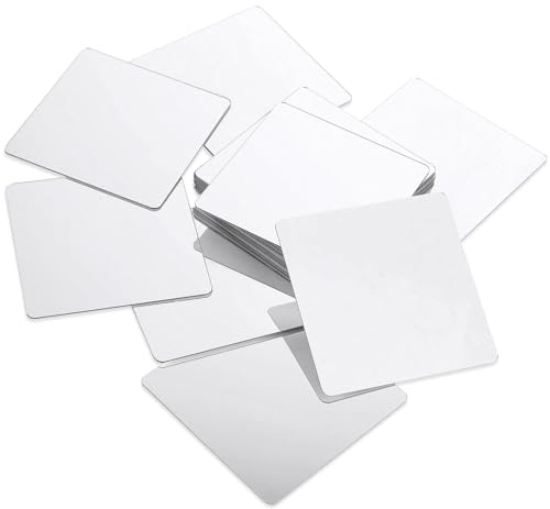 Qulkws 25 Stück Kleine Quadratische Acrylspiegel 7,5 x 7,5 cm Kleiner Spiegel Spiegelfliesen Selbstklebend Klebespiegel für Wohnzimmer DIY Schlafzimmer Badezimmer Wanddekorationn Schrank