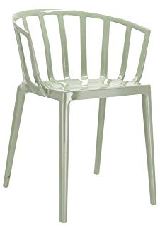 Kartell Venice Sthul, Salbeigrün, Set of 2