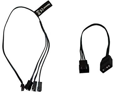 Alphacool Digital RGB LED Y-Kabel 3-fach avec JST-Stecker