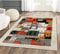 Blackamoor Rugs Multi Gabbeh Orient Teppich, traditionelles handgeknüpftes indisches Design, Moderne Teppiche & Teppich, Wolle, Multi, 120x180 cm - 4x6 ft