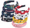 URAQT Haarreif Vintage, 8 Stück Damen Haarband Yoga Headband Breit Haarband Retro Stirnband Haarreifen Stoff für Frauen Mädchen