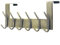 Dseap Over The Door Hook Hanger - 6 Hooks Over Door Coat Rack for Hanging Clothes Hat Towel, Bronze