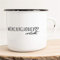 Huuraa Emaille Tasse Mönchengladbach Geschenk Kaffeebecher Vintage 300ml Mönchengladbach Geschenkidee