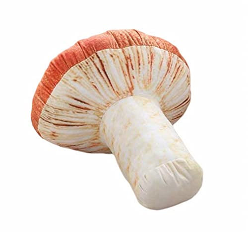 LAARNT 20cm SüßEs Pilz-PlüSchpuppe, Realistisches Pilz-PlüSchtier,Liebenswertes Pilz-PlüSchtier, Pilz-Kissen,SüßEs Pilz-Kissen