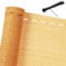 Brise vue 1,4 x 10 m beige Tissu HDPE Pare-soleil brise-vue jardin balcon Protection UV vent Résistant aux intempéries