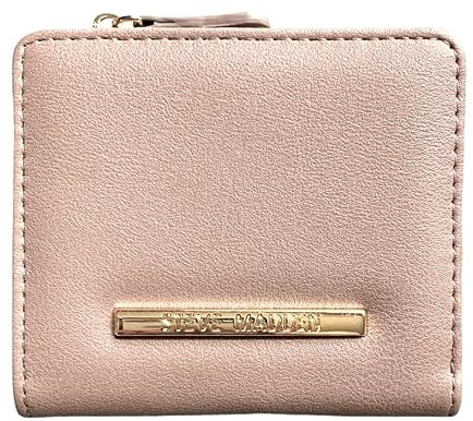 Steve Madden Portefeuille français, rose poudré, One Size, Contemporain