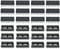 12 Stück PT2399 Echo Delay IC Chips inklusive 12 Stück 16-pin DIP Mikrochip IC Sockel