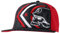 Metal Mulisha Herren Ghost Flex Hat Baseballkappe, Schwarz Rot, L/XL