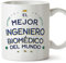 MUGFFINS Tazas para INGENIERO BIOMÉDICO hombre - En Español - Mejor del Mundo - 11 oz / 330 ml - Regalo original y divertido