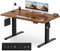 Homall Höhenverstellbarer Schreibtisch 120x60 cm, Schreibtisch Höhenverstellbar, Elektrischer Schreibtisch mit Vierteilige Tischplatte, Computertisch mit Memory Funktion,Standing Desk