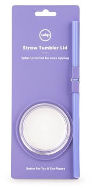 W&P Porter Straw Lid for Insulated Tumbler, Leak-Proof, BPA Free, Lavender